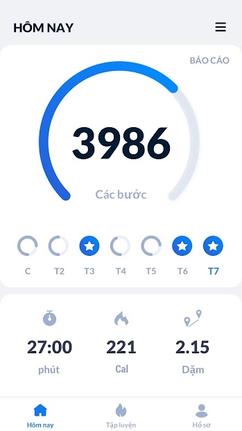 Screenshots Trình theo dõi bước - Đo bước chân Miễn phí