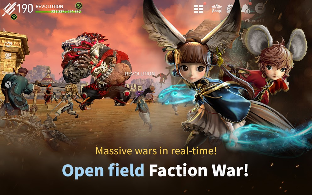 Screenshots Blade & Soul: Revolution - Tuyệt phẩm Game MMORPG Mobile