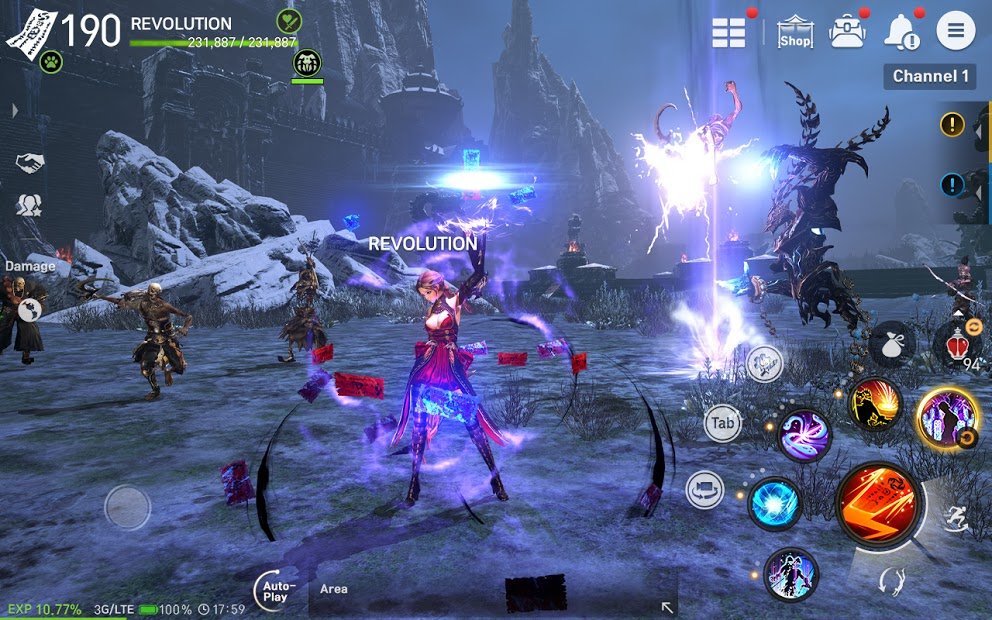 Screenshots Blade & Soul: Revolution - Tuyệt phẩm Game MMORPG Mobile