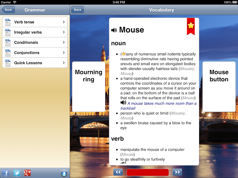 Screenshots English Dictionary - Từ điển Anh - Anh Offline