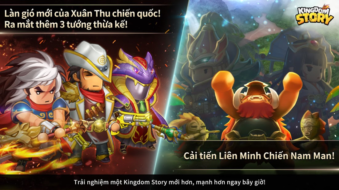 Screenshots Kingdom Story: Tam Quốc Tướng - Game nhập vai Chibi Tam Quốc