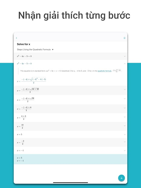 Screenshots Microsoft Math Solver - Hỗ trợ giải toán dễ dàng