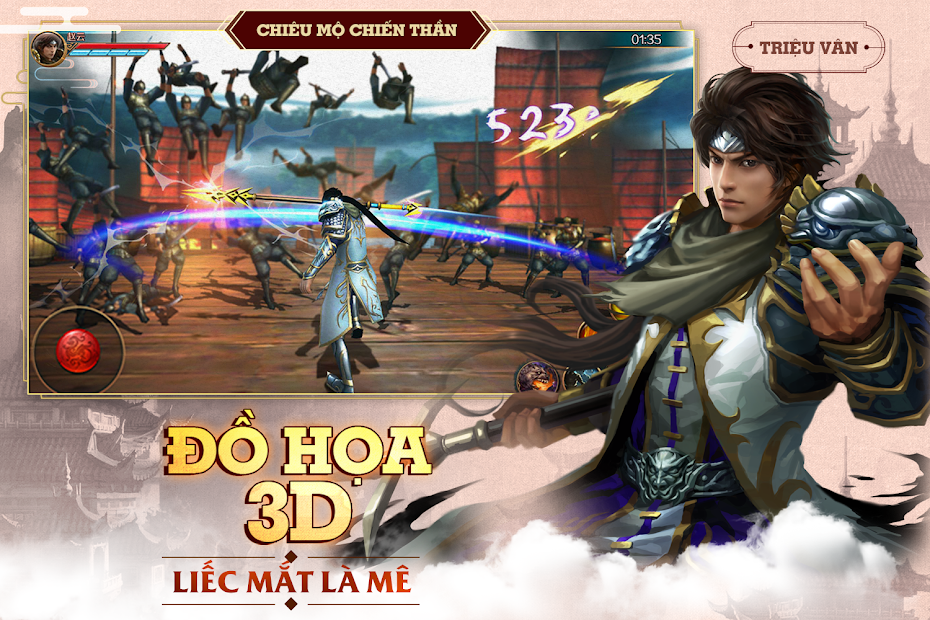 Screenshots Đỉnh Phong Tam Quốc - Game PK đỉnh cao thời chiến quốc