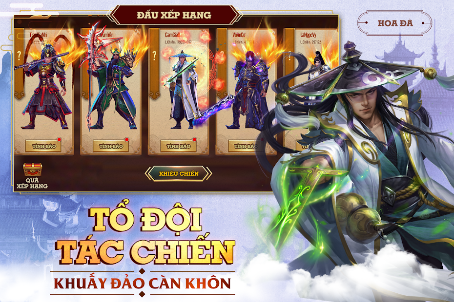 Screenshots Đỉnh Phong Tam Quốc - Game PK đỉnh cao thời chiến quốc