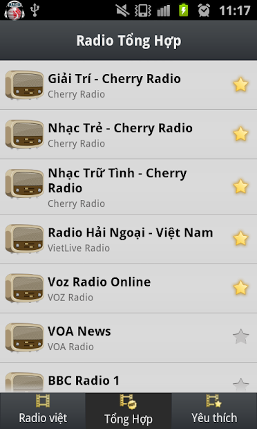 Screenshots Radio Viet Nam - Radio Việt Nam: Nghe radio trực tuyến miễn phí