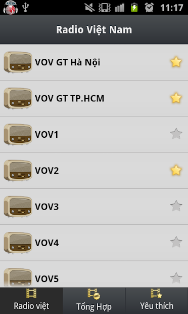 Screenshots Radio Viet Nam - Radio Việt Nam: Nghe radio trực tuyến miễn phí