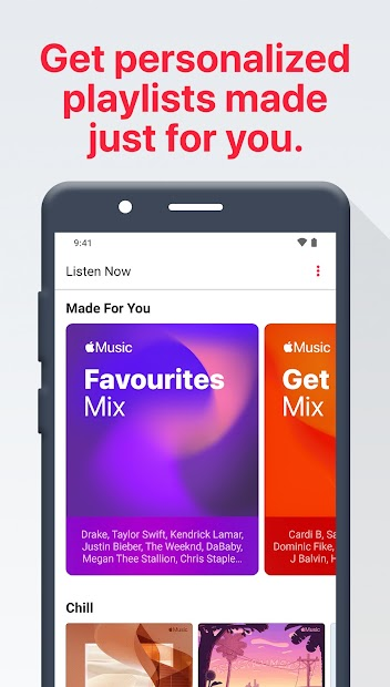 Screenshots Apple Music - Tổng hợp nhiều bài hát mới nhất