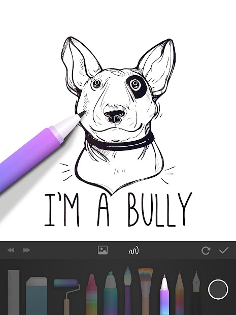 Screenshots PaperColor: Vẽ tự do ngay trên điện thoại của bạn không cần giấy