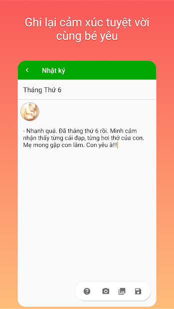 Screenshots Trợ lý mẹ bầu - Theo dõi thai kỳ, tính ngày dự sinh, lịch khám thai