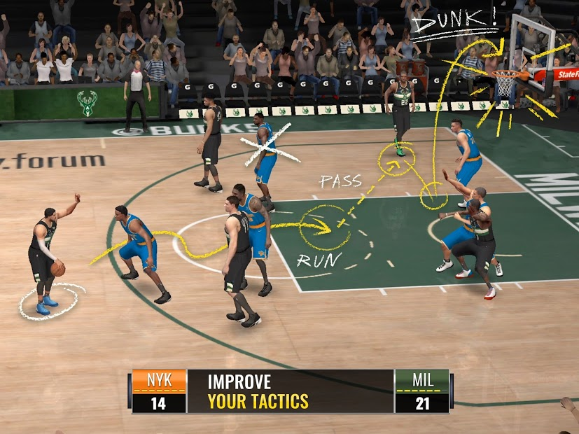 Screenshots NBA LIVE Mobile Basketball - Game bóng rổ hay nhất trên Mobile
