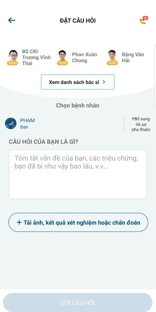 Screenshots VieVie - Kết nối bác sĩ, khám bệnh tại nhà nhanh chóng