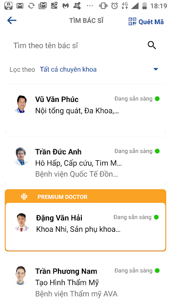 Screenshots VieVie - Kết nối bác sĩ, khám bệnh tại nhà nhanh chóng