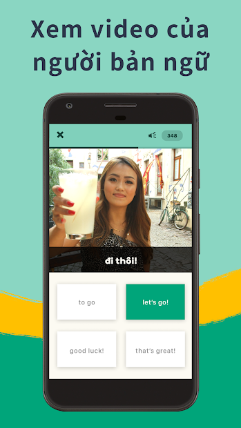 Screenshots Learn Languages with Memrise - Ứng dụng học từ vựng tiếng Anh, tiếng Hàn