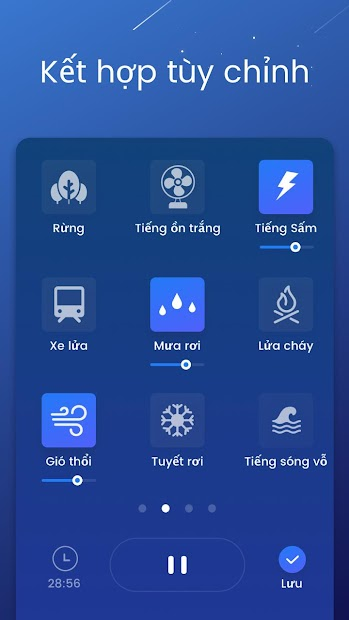 Screenshots Sleep Sounds - Relax and Sleep: Âm thanh thư giãn, dễ ngủ