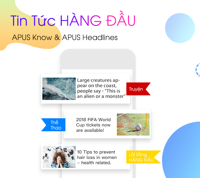 Screenshots APUS Launcher: Chủ đề, Nhỏ, Nhanh, Ẩn ứng dụng
