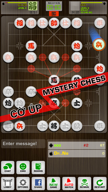 Screenshots Chơi cờ tướng Online - Game cờ tướng Online - Cờ úp online