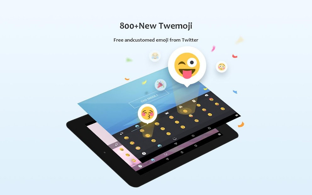 Screenshots Bàn phím GO Lite - Phần mềm bàn phím đẹp với biểu tượng cảm xúc phong phú