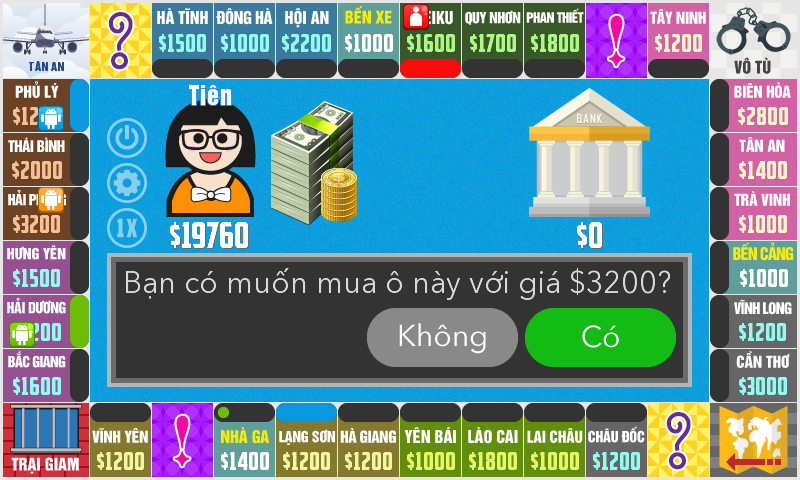 Screenshots Cờ tỷ phú Việt Nam -  Board game đình đám trên điện thoại