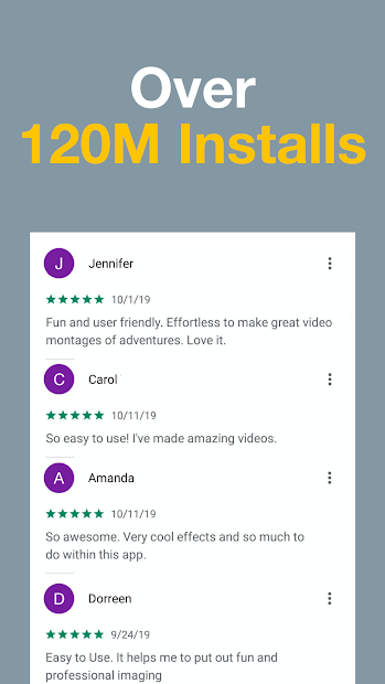 Screenshots Magisto - Trình chỉnh sửa video online, chuyên nghiệp