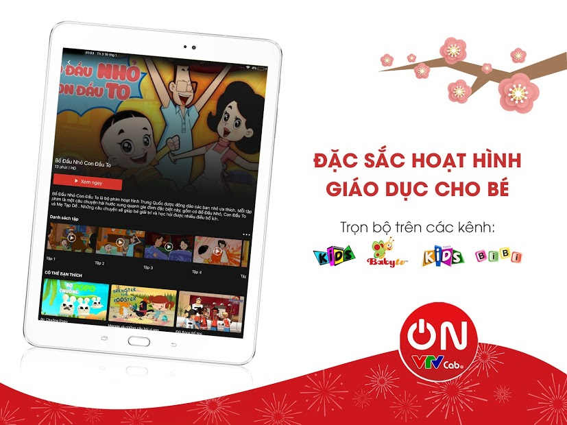 Screenshots VTVcab ON: Truyền hình thế hệ mới