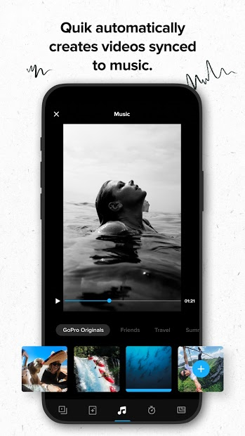 Screenshots Quik - Ứng dụng chỉnh sửa video chuyên nghiệp trên điện thoại