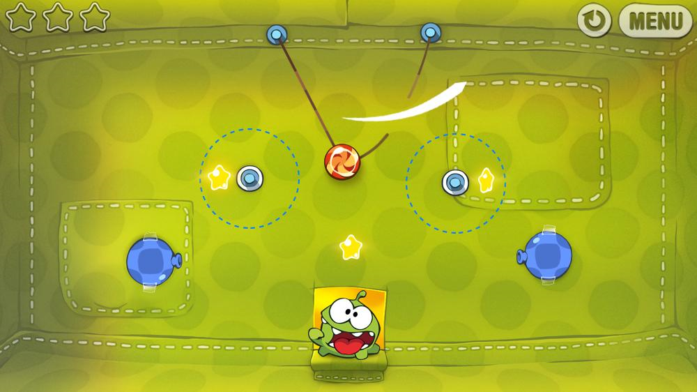 Screenshots Cut the Rope full free - Ếch xanh ăn kẹo | Game giải trí cực vui