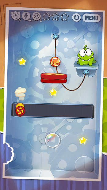 Screenshots Cut the Rope full free - Ếch xanh ăn kẹo | Game giải trí cực vui