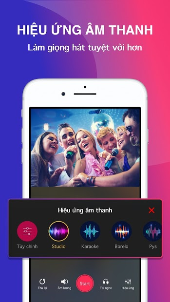 Screenshots Karaoke Vietnam - Ứng dụng hát karaoke Online trên điện thoại