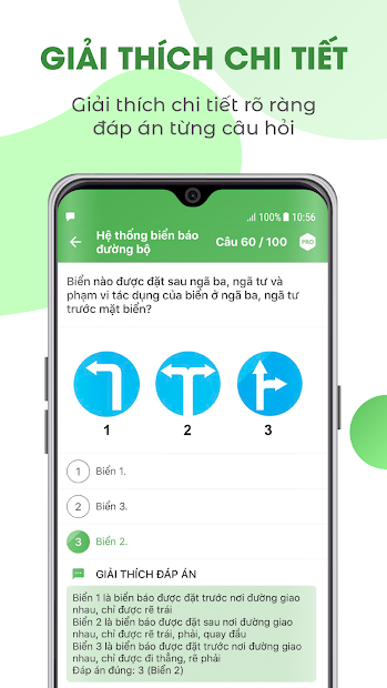 Screenshots Tải ứng dụng Ôn thi GPLX (600 câu): Phiên bản mới, luật mới 2020