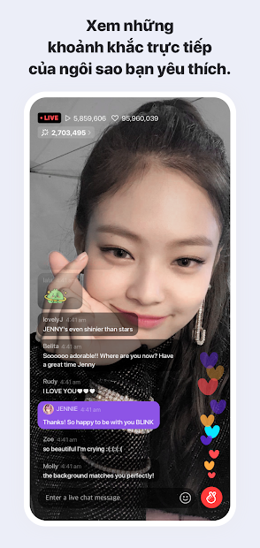 Screenshots V LIVE - Ứng dụng xem video, livestreams cùng thần tượng trên V LIVE