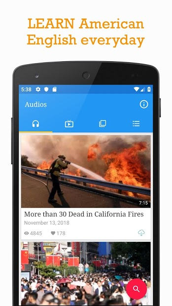 Screenshots VOA Learning English - App tự học tiếng Anh, luyện nghe mỗi ngày