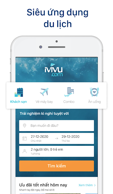 Screenshots iVIVU - Ứng dụng đặt tour, resort tại Phú Quốc, Nha Trang, Đà Nẵng,... giá rẻ