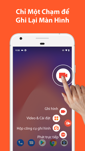 Screenshots AZ Screen Recorder -  Phần mềm quay màn hình điện thoại Android