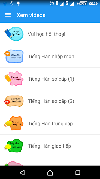 Screenshots Learn Korean daily Awabe - App tự học tiếng Hàn miễn phí cùng Awabe