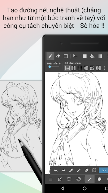 Screenshots MediBang Paint - ứng dụng vẽ anime, anime Manga, tranh hoạt hình