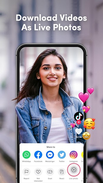 Screenshots TikTok Wall Picture: Ứng dụng tải video TikTok làm hình nền