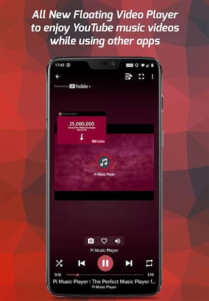 Screenshots Pi Music Player - MP3 Player: Ứng dụng nghe, cắt và chỉnh sửa nhạc hay