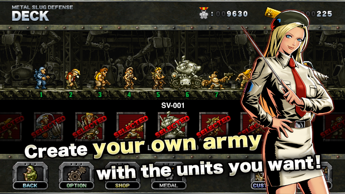 Screenshots METAL SLUG DEFENSE - Game Rambo Phòng Ngự