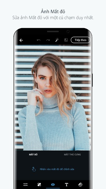 Screenshots Adobe Photoshop Express: Ứng dụng chỉnh sửa ảnh, bộ lọc màu phong phú