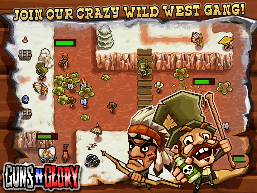 Screenshots Guns'n'Glory - Cao bồi miền Tây | Game chiến thuật thủ thành