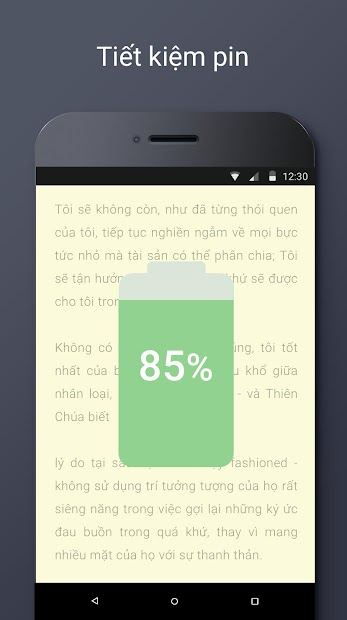 Screenshots Blue Light Filter - Ứng dụng bảo vệ mắt chống tia sáng xanh