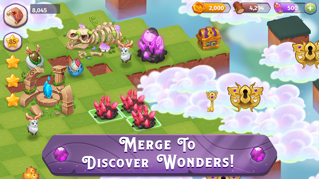 Screenshots Merge Magic! - Đảo phép thuật | Game trang trí online trên điện thoại