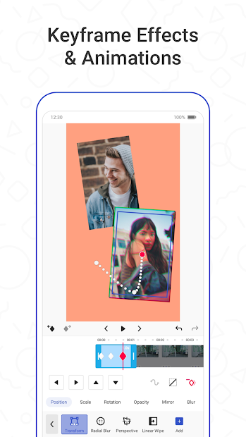 Screenshots Funimate Video Editor - App chỉnh sửa video đẹp, tạo hiệu ứng video