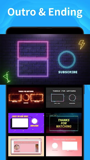 Screenshots Intro Maker for YT: Ứng dụng tạo video intro cho Youtube