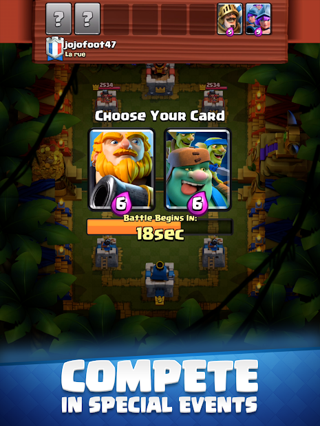 Screenshots Clash Royale - Game thẻ bài chiến thuật miễn phí trên điện thoại