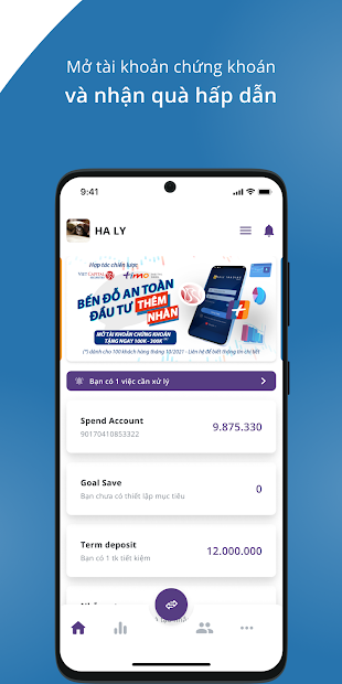 Screenshots Timo Plus: Ứng dụng ngân hàng số miễn phí, tiện lợi