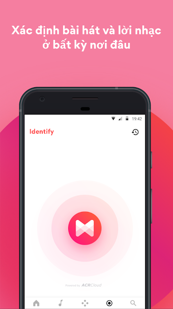 Screenshots Musixmatch music, lyrics - Ứng dụng tìm tên, lời bài hát qua giai điệu