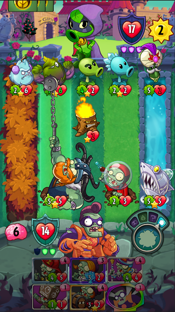 Screenshots Plants vs. Zombies™ Heroes - Hoa quả nổi giận: Game thẻ bài mới lạ