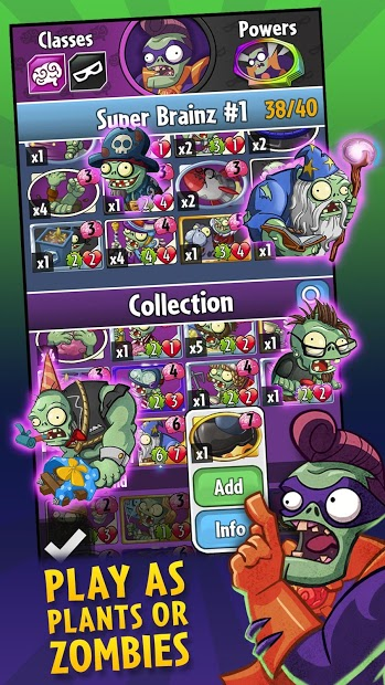 Screenshots Plants vs. Zombies™ Heroes - Hoa quả nổi giận: Game thẻ bài mới lạ