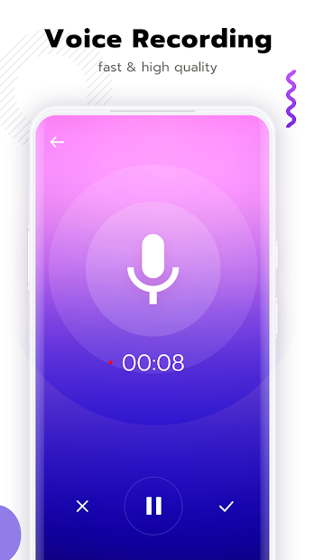 Screenshots Super Voice Editor - Ứng dụng ghi âm, chỉnh sửa thay đổi giọng nói